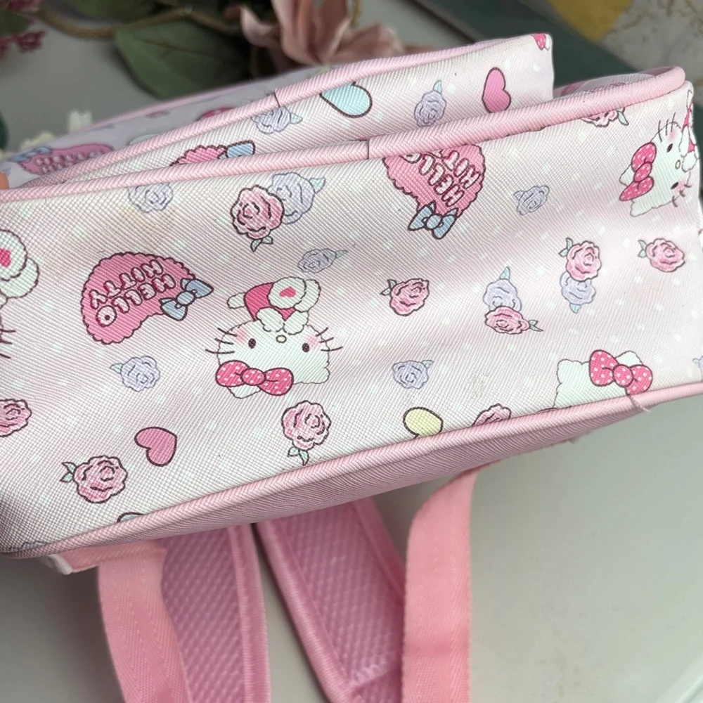 Hello Kitty Pink Floral Kids Bag